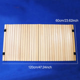 Maxbell Outside Picnic Folding Table Top Panel Wood Accessories Spare Parts Portable 120cmx60cm