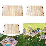 Maxbell Outside Picnic Folding Table Top Panel Wood Accessories Spare Parts Portable 120cmx60cm
