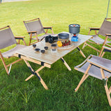 Maxbell Outside Picnic Folding Table Top Panel Wood Accessories Spare Parts Portable 120cmx60cm