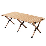 Maxbell Outside Picnic Folding Table Top Panel Wood Accessories Spare Parts Portable 120cmx60cm