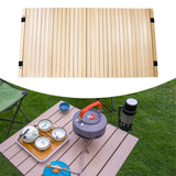 Maxbell Outside Picnic Folding Table Top Panel Wood Accessories Spare Parts Portable 120cmx60cm