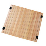 Maxbell Wood Outdoor Foldable Table Top Panel 21.2x15.7inch Multipurpose Replacement