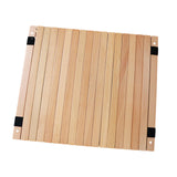 Maxbell Wood Outdoor Foldable Table Top Panel 21.2x15.7inch Multipurpose Replacement