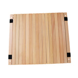 Maxbell Wood Outdoor Foldable Table Top Panel 21.2x15.7inch Multipurpose Replacement