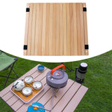 Maxbell Wood Outdoor Foldable Table Top Panel 21.2x15.7inch Multipurpose Replacement