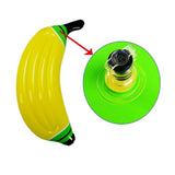 Maxbell Inflatable Banana Pool Float Lounger for Vacation Summer Pool Party Supplies