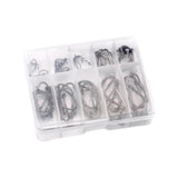 Maxbell 100Pcs Fishing Hook Professional Compact with Storage Box for Angler Outdoor