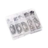 Maxbell 100Pcs Fishing Hook Professional Compact with Storage Box for Angler Outdoor
