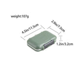 Maxbell Compact Lure Box Multifunctional Waterproof Fishing Accessories Storage Case