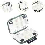 Maxbell Compact Lure Box Multifunctional Waterproof Fishing Accessories Storage Case