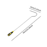 Maxbell Fishing Hook Sausages Rolling Doors Lifting Meat Hook for Shop Chefs Kitchen