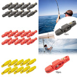 Maxbell 10 Pieces Downrigger Release Clips Line Release for Kite Planer Board Weight Black