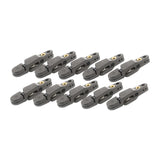Maxbell 10 Pieces Downrigger Release Clips Line Release for Kite Planer Board Weight Black