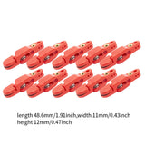 Maxbell 10 Pieces Downrigger Release Clips Line Release for Kite Planer Board Weight Red
