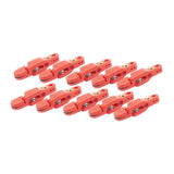 Maxbell 10 Pieces Downrigger Release Clips Line Release for Kite Planer Board Weight Red