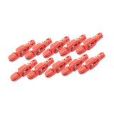 Maxbell 10 Pieces Downrigger Release Clips Line Release for Kite Planer Board Weight Red