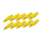 Maxbell 10 Pieces Downrigger Release Clips Line Release for Kite Planer Board Weight Yellow