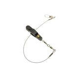 Maxbell Fishing Release Clips Reusable with Steel Line for Fishing Trolling Black