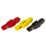 Maxbell Fishing Release Clips Reusable with Steel Line for Fishing Trolling Yellow