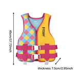 Maxbell Kids Adult Life Jacket Classic Youth Adult Life Vest for 30-50kg Watersports
