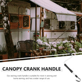 Maxbell RV Awning Crank Handle Easy to Install Durability Portable Premium Accessory 1.5m