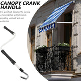 Maxbell RV Awning Crank Handle Easy to Install Durability Portable Premium Accessory 1.8m