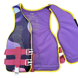 Maxbell Life Vest Fits Weight 45-60kg Unisex Adjustable Straps Versatile Life Jacket