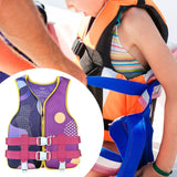 Maxbell Life Vest Fits Weight 45-60kg Unisex Adjustable Straps Versatile Life Jacket