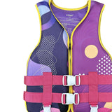 Maxbell Life Vest Fits Weight 45-60kg Unisex Adjustable Straps Versatile Life Jacket