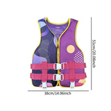 Maxbell Life Vest Fits Weight 45-60kg Unisex Adjustable Straps Versatile Life Jacket
