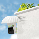 Maxbell Video Monitor Hood Sunshade Professional White Weatherproof Camera Top Cover