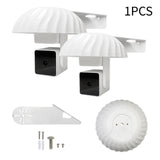 Maxbell Video Monitor Hood Sunshade Professional White Weatherproof Camera Top Cover