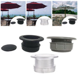 Maxbell Parasol Umbrella Hole Ring Plug Cap Set Stabilizer for Deck Outside
