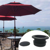 Maxbell Parasol Umbrella Hole Ring Plug Cap Set Stabilizer for Deck Outside