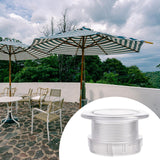 Maxbell Parasol Umbrella Hole Ring Plug Cap Set Stabilizer for Deck Outside