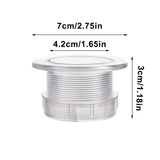 Maxbell Parasol Umbrella Hole Ring Plug Cap Set Stabilizer for Deck Outside