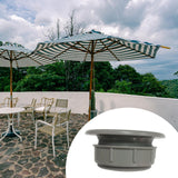 Maxbell Parasol Umbrella Hole Ring Plug Cap Set Stabilizer for Deck Outside