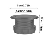 Maxbell Parasol Umbrella Hole Ring Plug Cap Set Stabilizer for Deck Outside