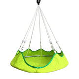 Maxbell Hanging Hammock Chair Outdoor Swing Seat for Kids for Housewarming Trip Home Green