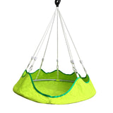 Maxbell Hanging Hammock Chair Outdoor Swing Seat for Kids for Housewarming Trip Home Green