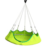 Maxbell Hanging Hammock Chair Outdoor Swing Seat for Kids for Housewarming Trip Home Green