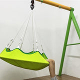 Maxbell Hanging Hammock Chair Outdoor Swing Seat for Kids for Housewarming Trip Home Green