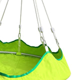 Maxbell Hanging Hammock Chair Outdoor Swing Seat for Kids for Housewarming Trip Home Green
