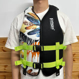 Maxbell Life Jacket for Adults Portable Swim Vest for Boating Outdoor Sports Surfing L