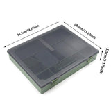 Maxbell Tackle Trays with Removable Dividers Tackle Case for Gift Camping Freshwater