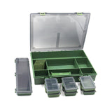 Maxbell Tackle Trays with Removable Dividers Tackle Case for Gift Camping Freshwater