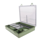 Maxbell Tackle Trays with Removable Dividers Tackle Case for Gift Camping Freshwater