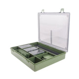 Maxbell Tackle Trays with Removable Dividers Tackle Case for Gift Camping Freshwater