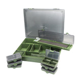 Maxbell Tackle Trays with Removable Dividers Tackle Case for Gift Camping Freshwater