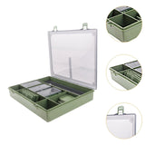 Maxbell Tackle Trays with Removable Dividers Tackle Case for Gift Camping Freshwater